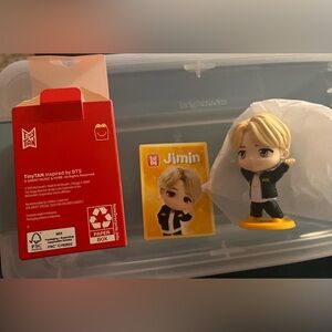 BTS Jimin Tiny Tan McDonalds Happy Meal Toy